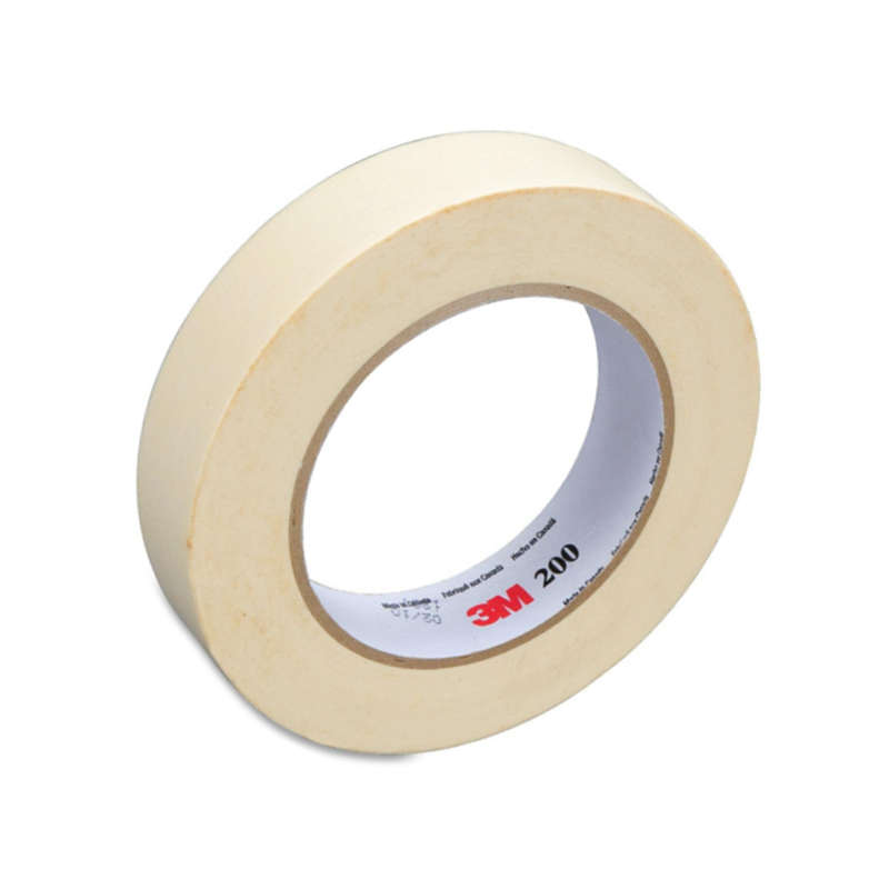 Yellow Masking Tape Crepe Paper Masking Tape With Acrylic Adhesive