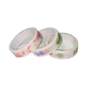 Adorable Custom Print Adhesive Paper Masking Japanese Washi Tape for Decoration