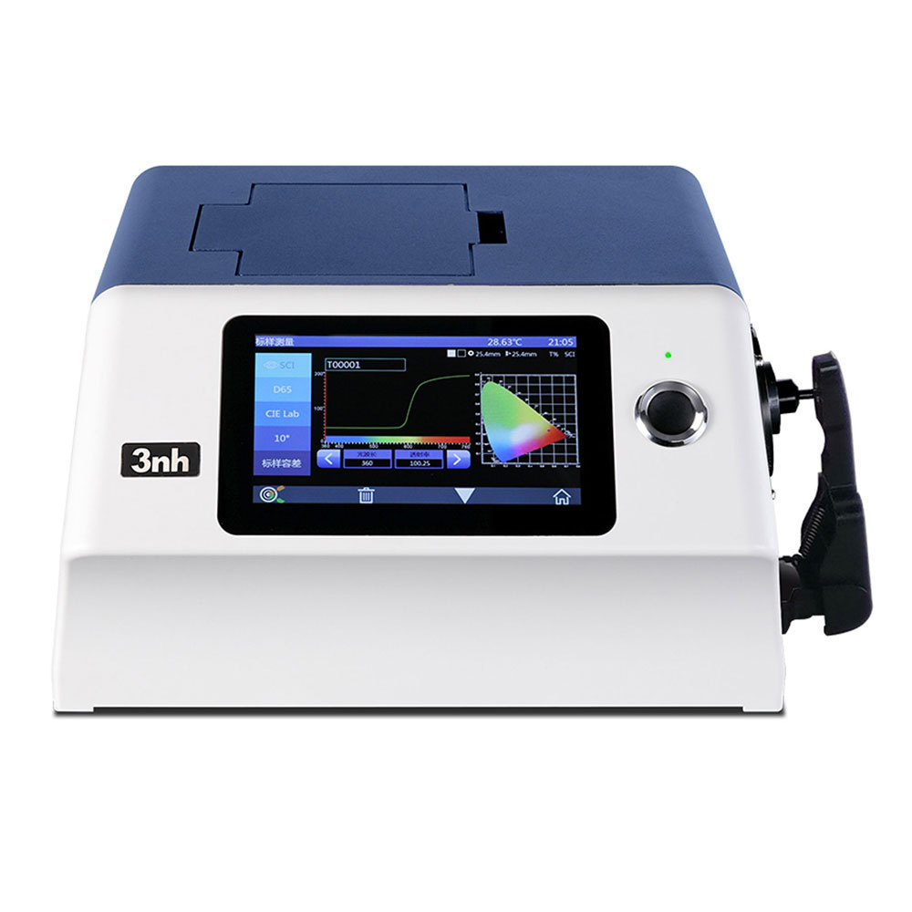 Digital Benchtop Color Haze Meter YS6002 Range 360~780nm composite full spectrum 7 inch capacitive touch screen