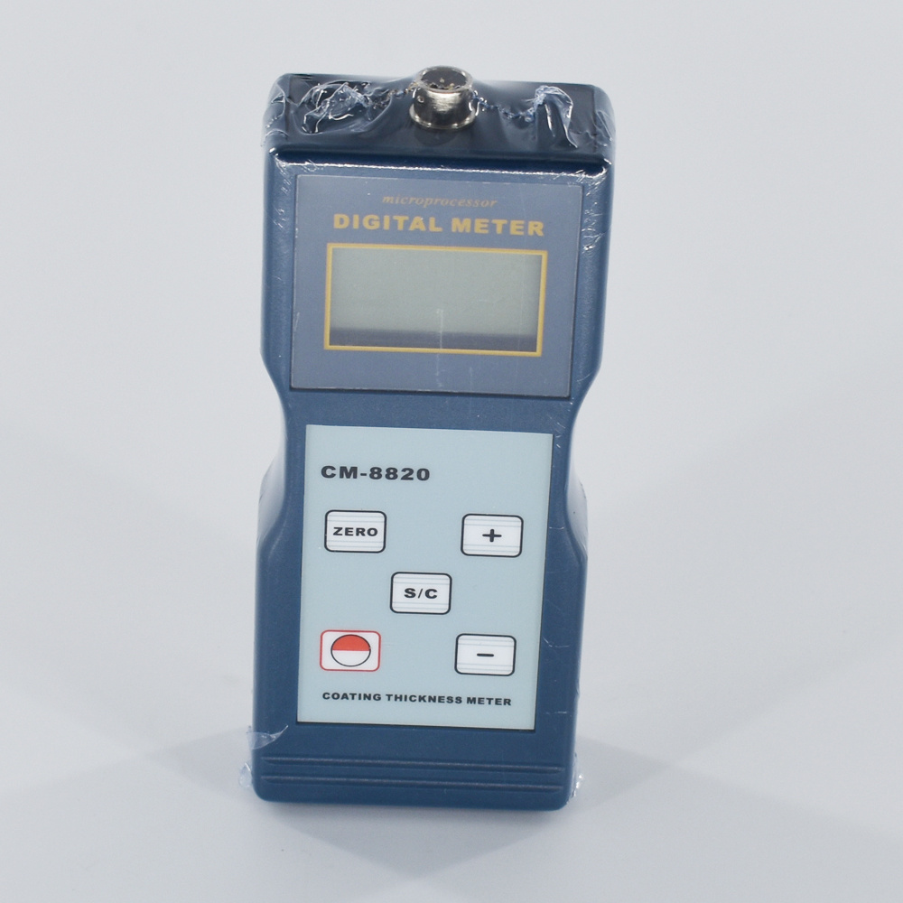 CM-8820 Digital Thickness Gauge High Resolution Coating Thickness Meter Measuring Range 0~2000 um