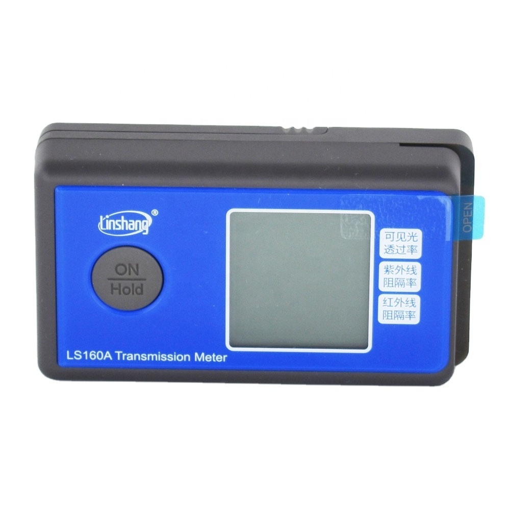 LS160A portable solar film Transmission Meter visible light UV IR rejection rate window film transmission Tester