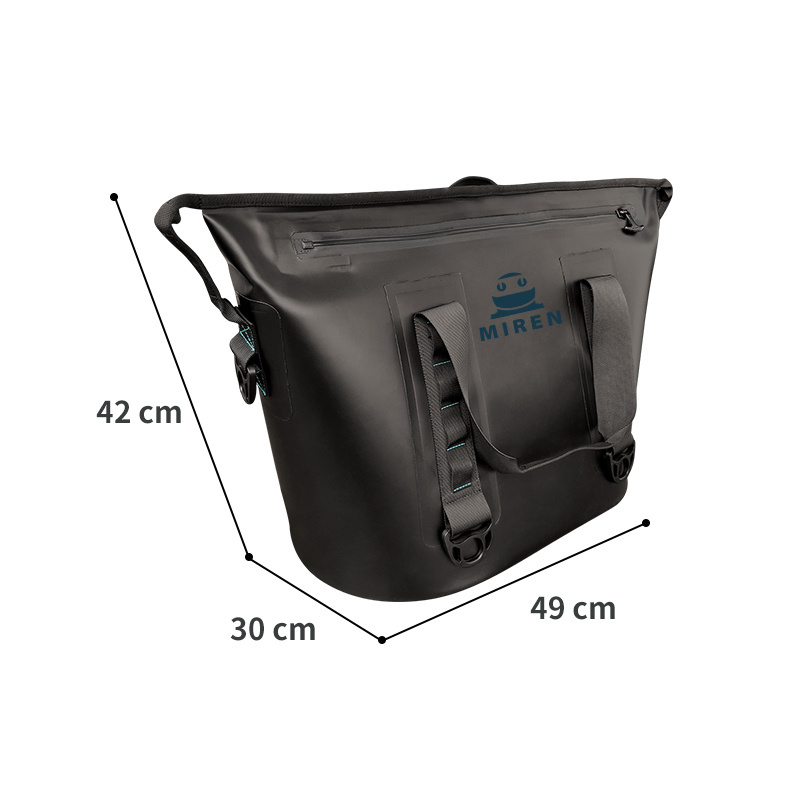 Fashion Attractive Design Black Custom Made Picnic Outdoor Cooler Bags