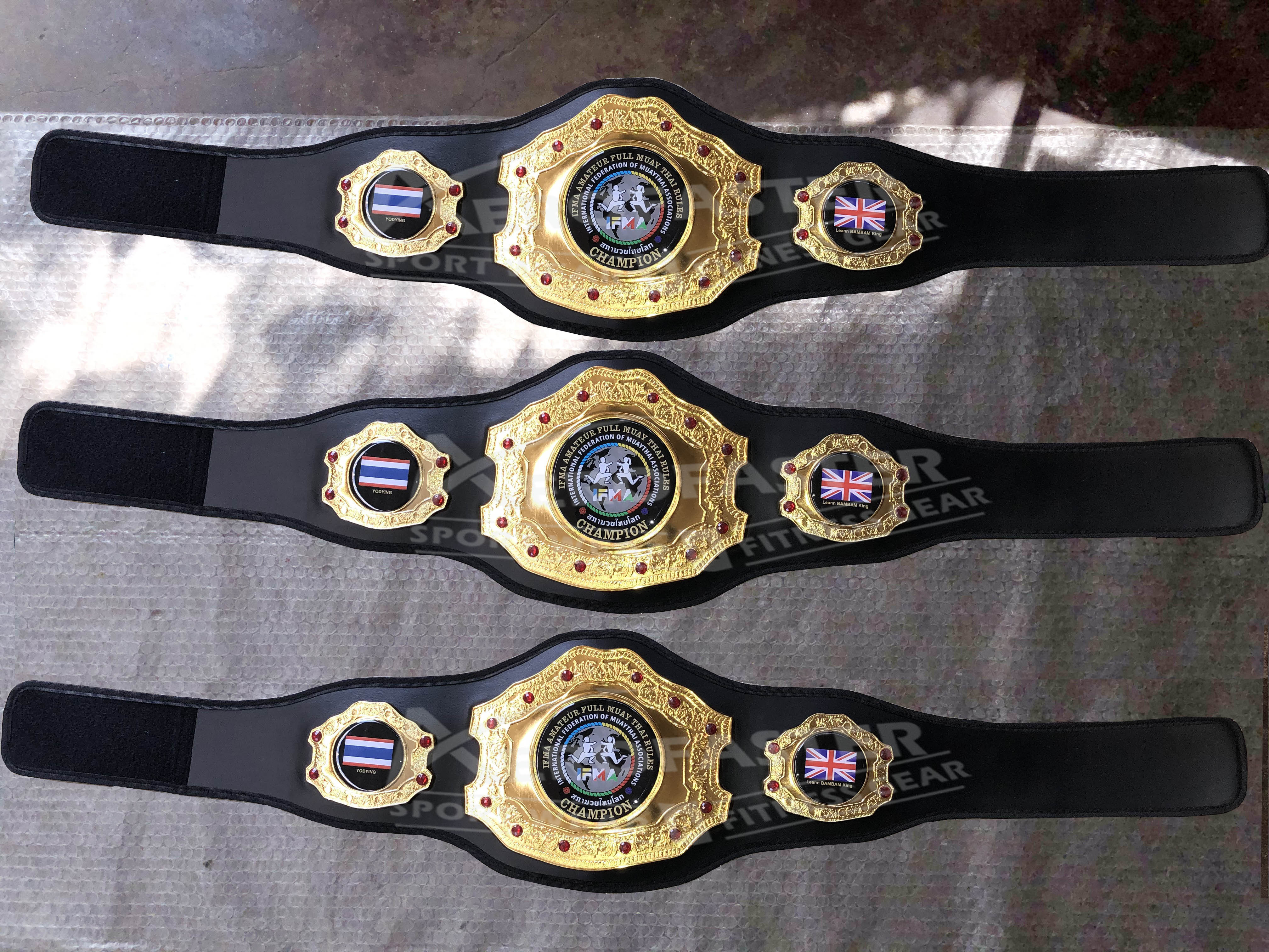 ifma Muay thai championship Associations  / Muay thai Championship belts