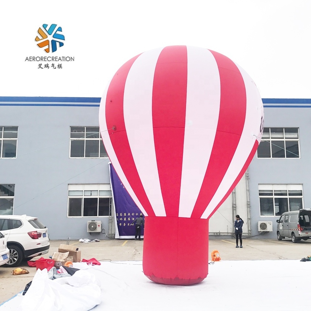 Cheap Inflatable Hot Air Balloon Price Amusement Rides Advertising Inflatable Hot Air Ground Balloon