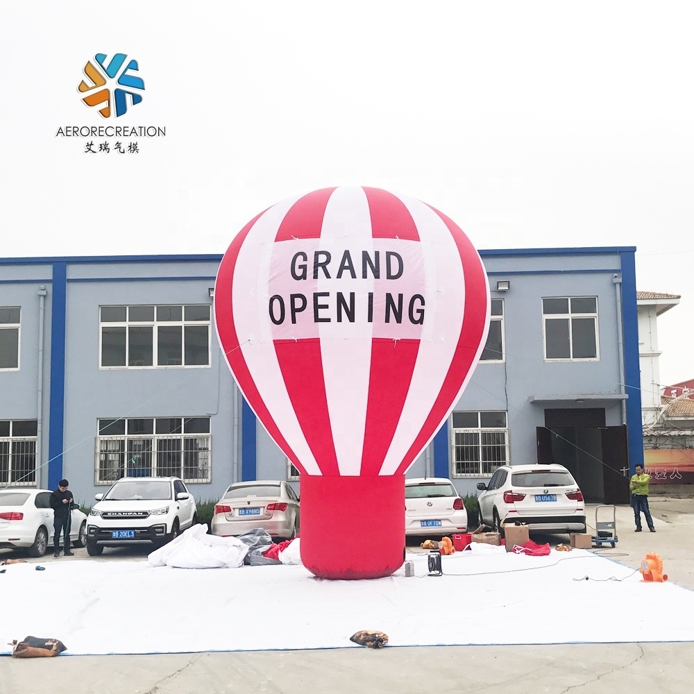 Cheap Inflatable Hot Air Balloon Price Amusement Rides Advertising Inflatable Hot Air Ground Balloon