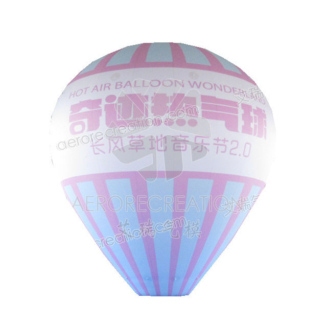 Aero giant carnival helium balloon inflatable hot air balloon custom advertising inflatable parade balloon