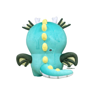 Aero new design hot sale Inflatable Walking Costume Inflatable cute dinosaur with tail best inflatable dragon man costume