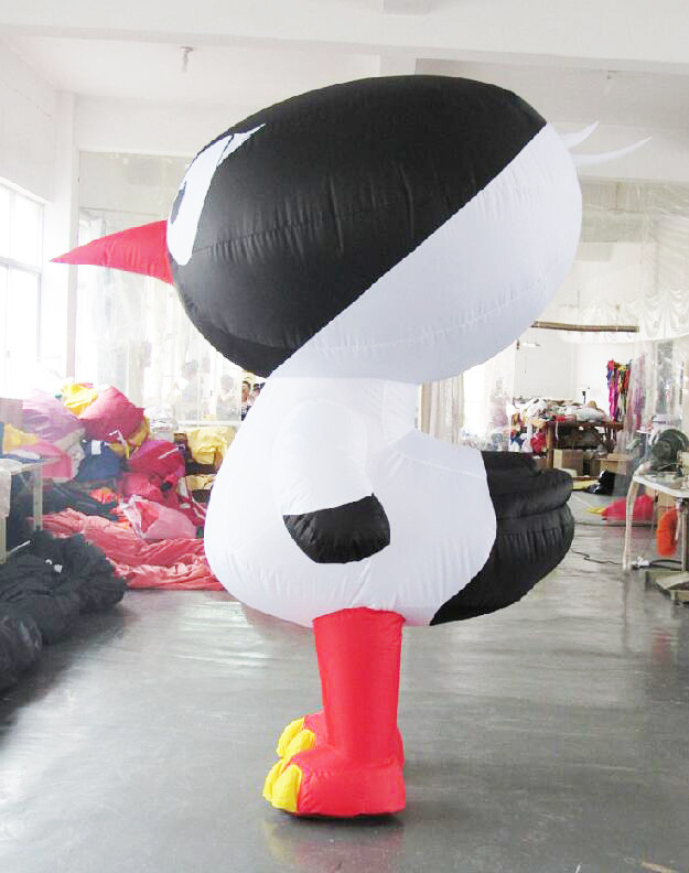 Aero High-quality Cute cartoon interactive inflatable walking figures costume inflatable character