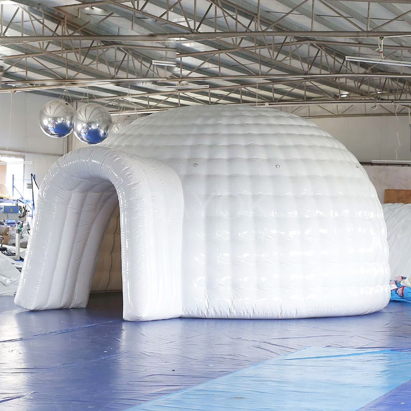 Aero Advertising giant  inflatable tent with led light  inflatable igloo dome house tent for Promotional Exhibitions