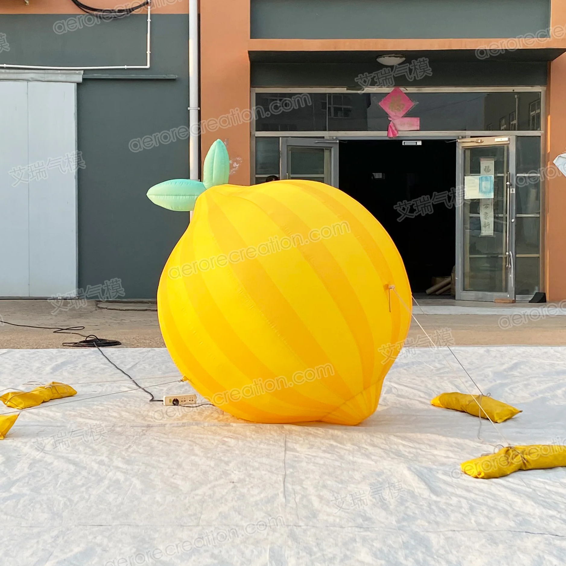 Aero Fruit Replica Inflatable Advertising Giant Inflatable Lemon