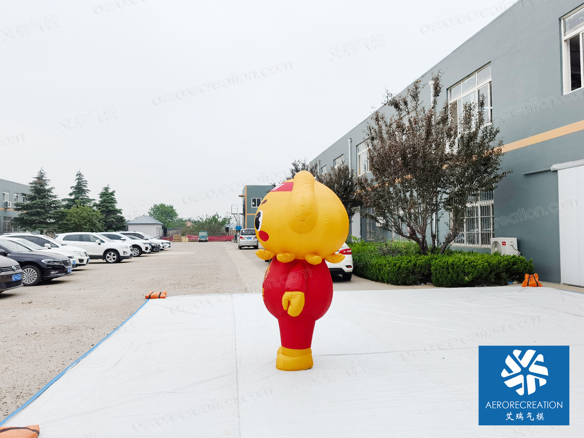 Aero inflatable walking costume customization for brand promotion inflatable mascot suit