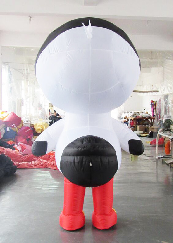 Aero High-quality Cute cartoon interactive inflatable walking figures costume inflatable character