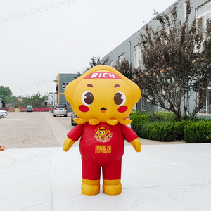 Aero inflatable walking costume customization for brand promotion inflatable mascot suit