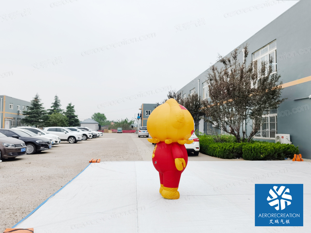 Aero inflatable walking costume customization for brand promotion inflatable mascot suit