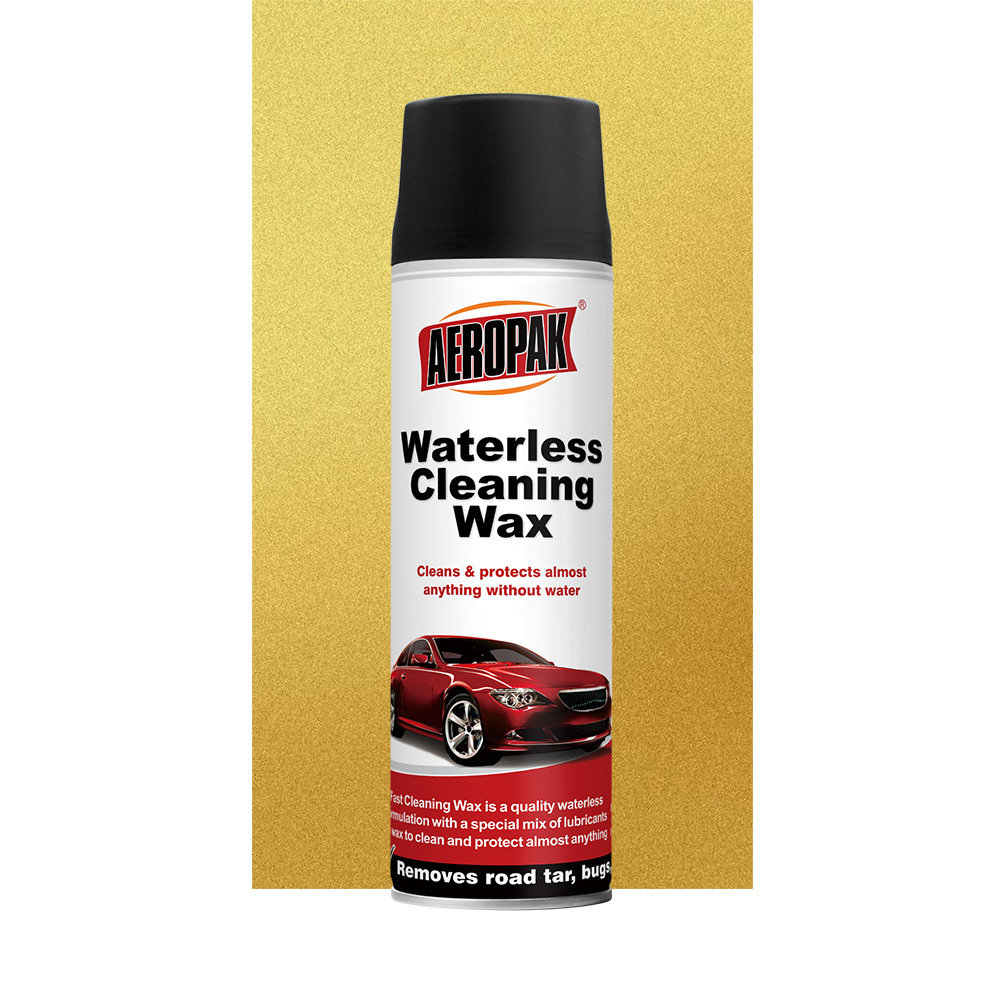 500ml Aerosol Waterless Car Wash Wax Polish Spray