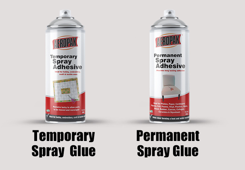 Aerosol Multi Purpose Temporary Glue Spray Adhesive for Fabric Removable