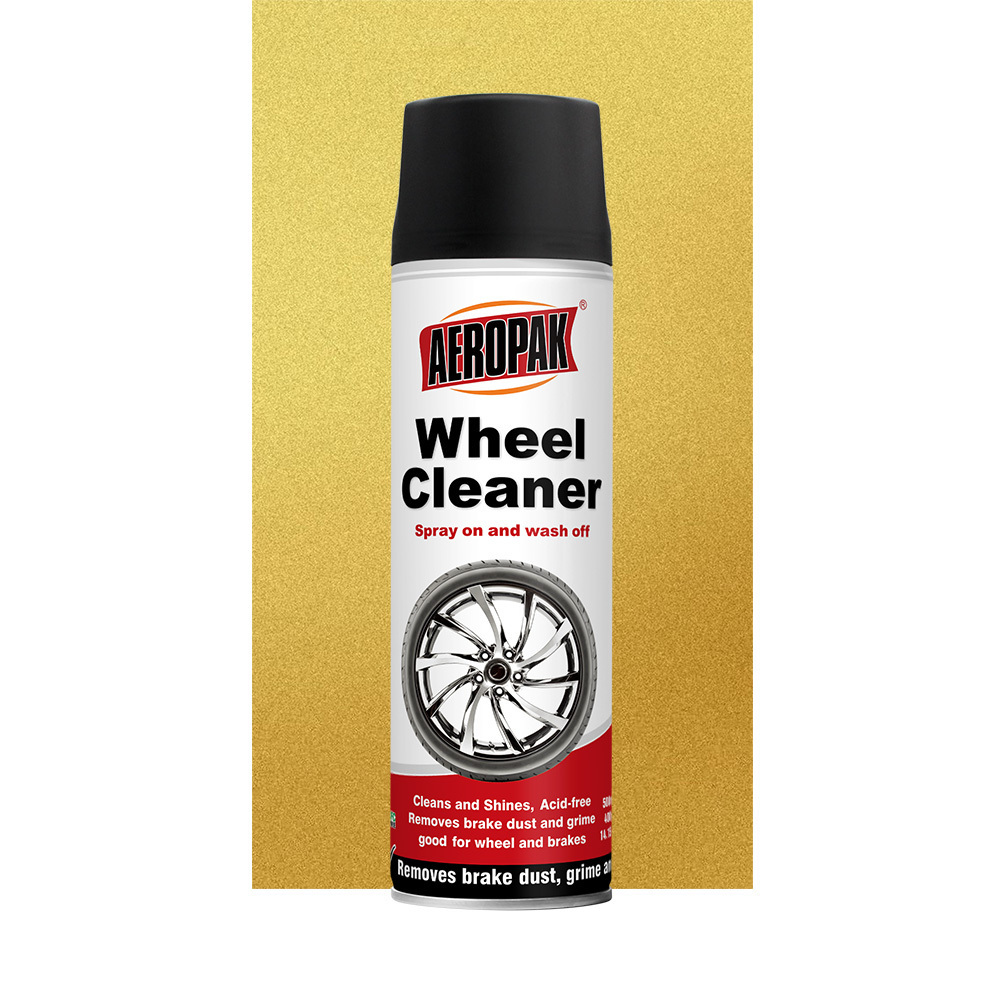 Car Cleaning Products Aerosol  Alloy Wheel Rim Cleaner Safe for All Wheel Types