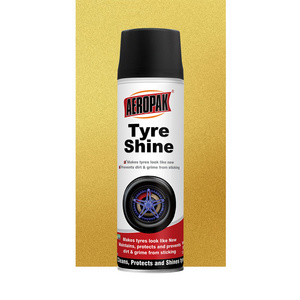 Car Auto Detailing Aerosol High Gloss Tyre Tire Shine Spray