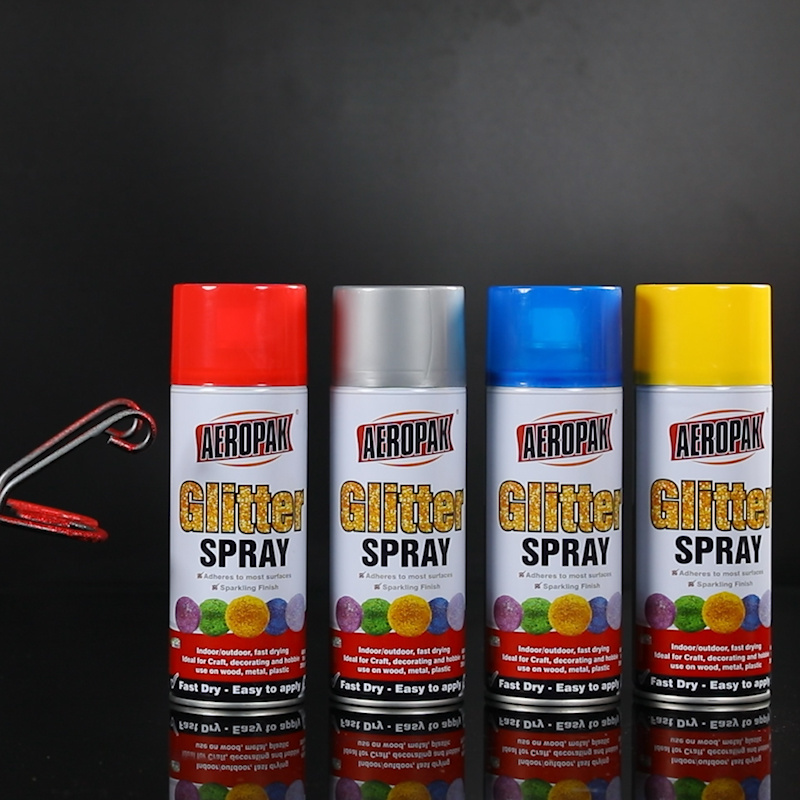 400ml Multi Color Glitter Spray Paint