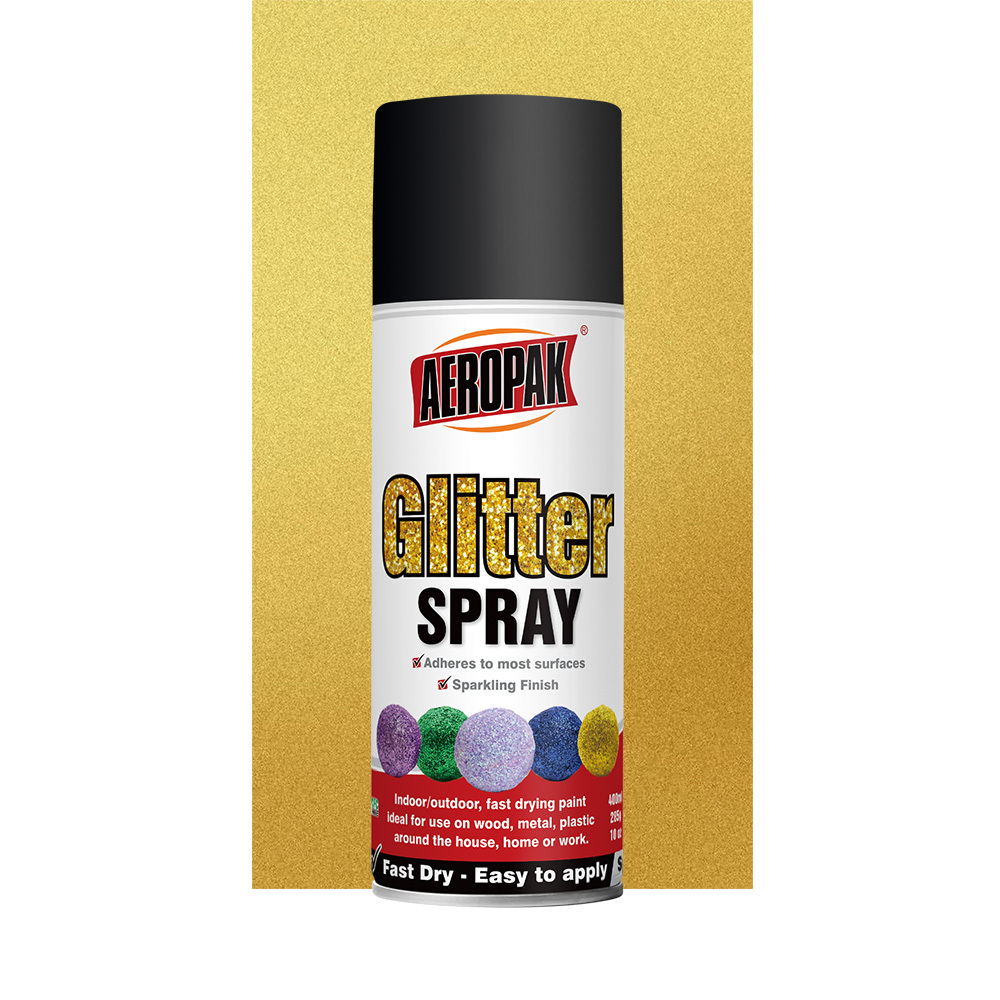 400ml Multi Color Glitter Spray Paint