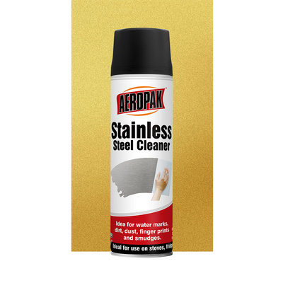 Aeropak Household Detailing Aerosol Stainless Steel Cleaner Polish Spray