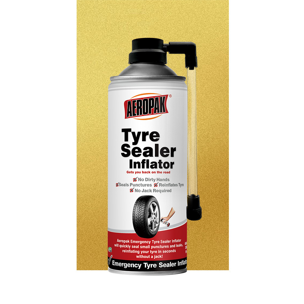 450ml Aerosol High Quality Tyre Tire Sealant Inflator Repair Puncture Seal Spray