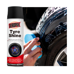 AEROPAK 500ML Car Cleaning Products Spray Nano Ceramic Tire Coating  Shine Polishing Spray Wax Agent For Tire