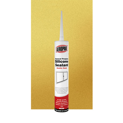 Aeropak 300ml Acetic Cure General Purpose Silicone Sealant Adhesives