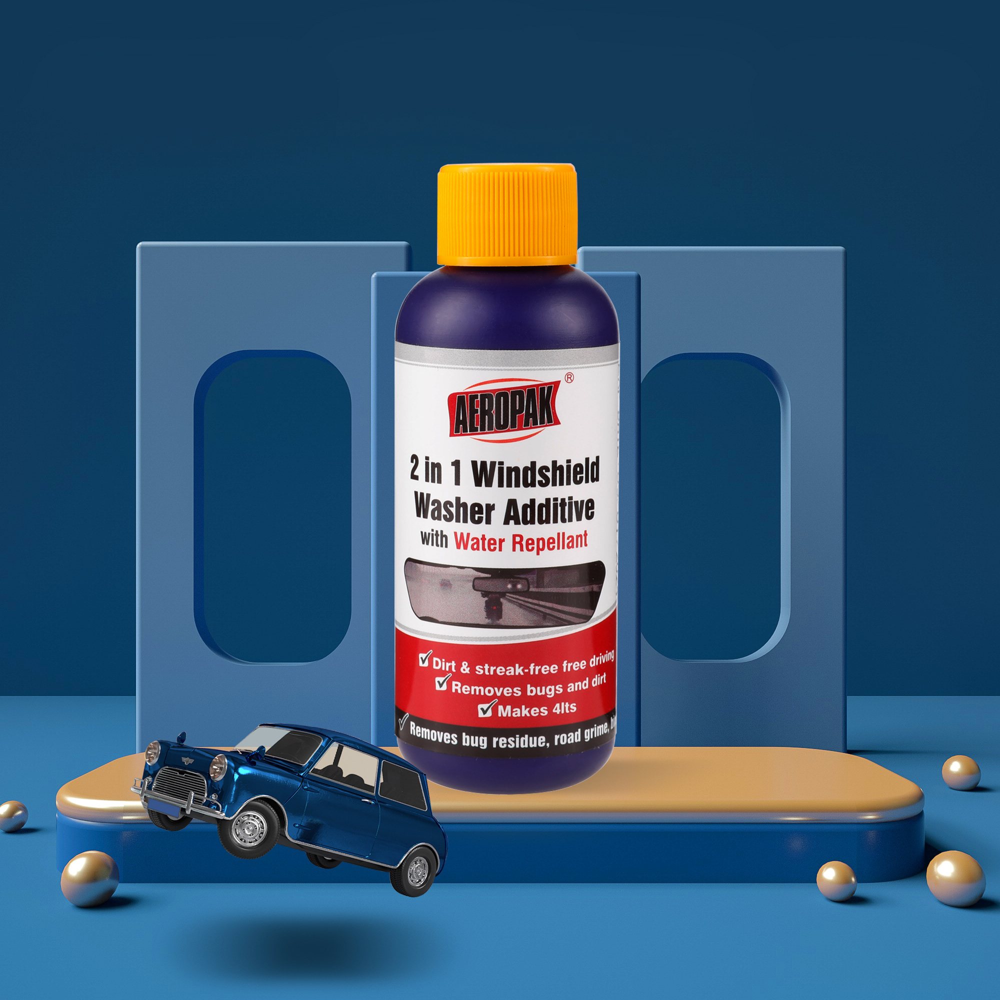 Aeropak 65ml Windshield Additive Water Repellent