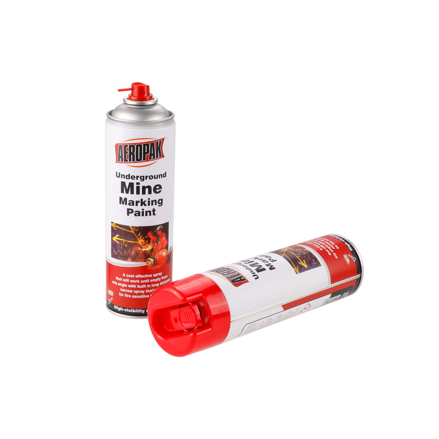 500ml Spray Paint Aerosol Marker Mine Marking Paint