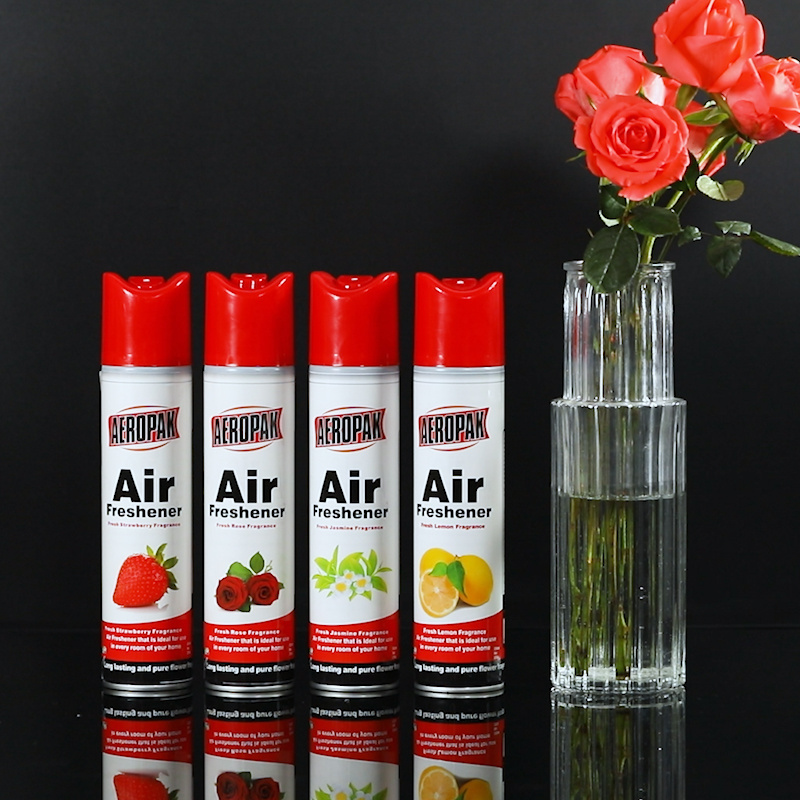 Aerosol Naturally Fragrance Home Deodorizer Liquid Rose Scents Air Freshener Spray