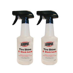 Car Care Aeropak Liquid Tire Shine Spray for Tyre