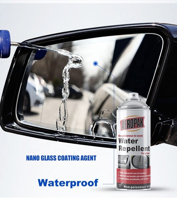 Car Care Rain Away Clear View Windshield Windows Water Repellent Spray