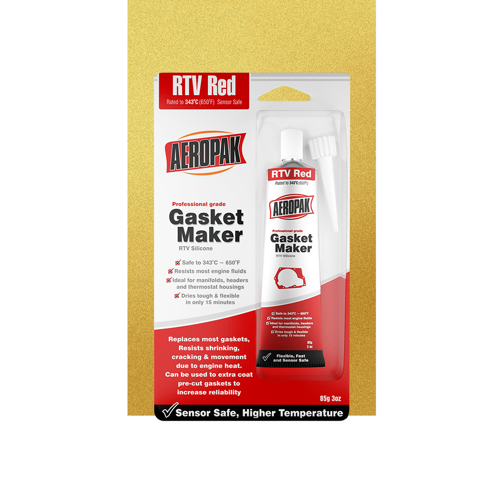 Aeropak 85g Red RTV adhesive Gasket Maker