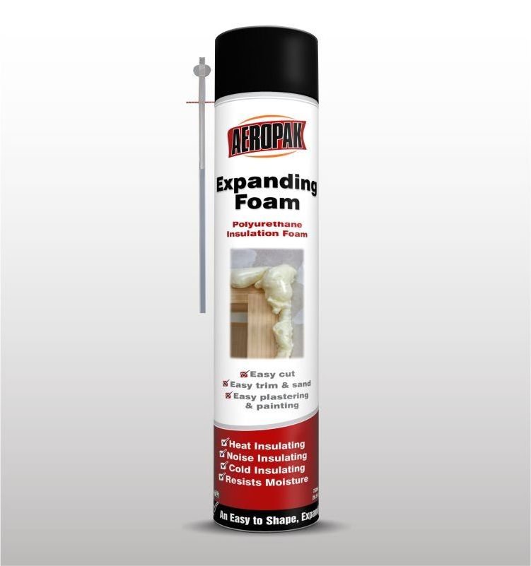 Waterproof PU Spray Foam for filling of doors joints