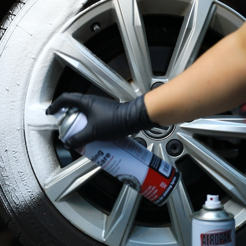 Car Care Products Aerosol Tire Tyre Foam Cleaner Spray