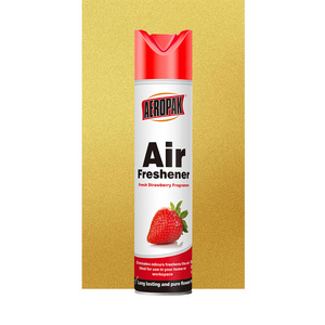 Aerosol Naturally Fragrance Home Deodorizer Strawberry Scents Air Freshener Spray