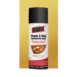 Aeropak 400ml Automotive Aerosol Plastic Paint Spray for Plastic