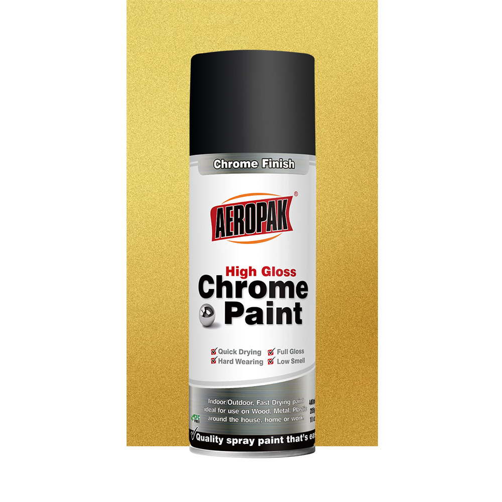 Aeropak 400ml  Mirror Effect Chrome Spray Paint