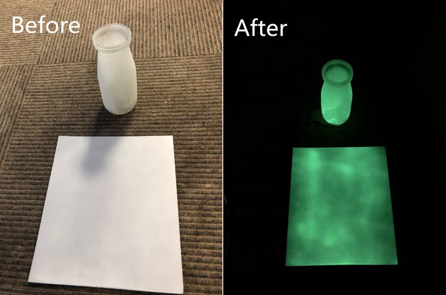 Invisible Acrylic Luminous Paint Glow in the Dark Luminescent Spray