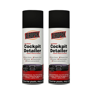 Aeropak Car Interior Care  Dashboard Wax Polish Cockpit Cleaner Spray