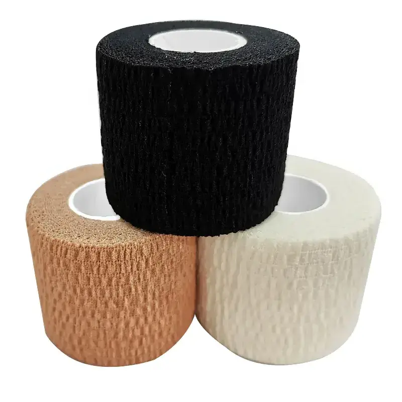 Factory Direct Elastic Cotton Tear Stretch Light Bandage Athletic Wrap Thumb Finger Tape