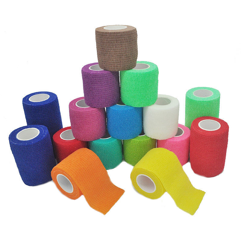 Elastic Horse Bandage Wholesale Custom Logo Printing Medical Cohesive Self Adhesive Bandage