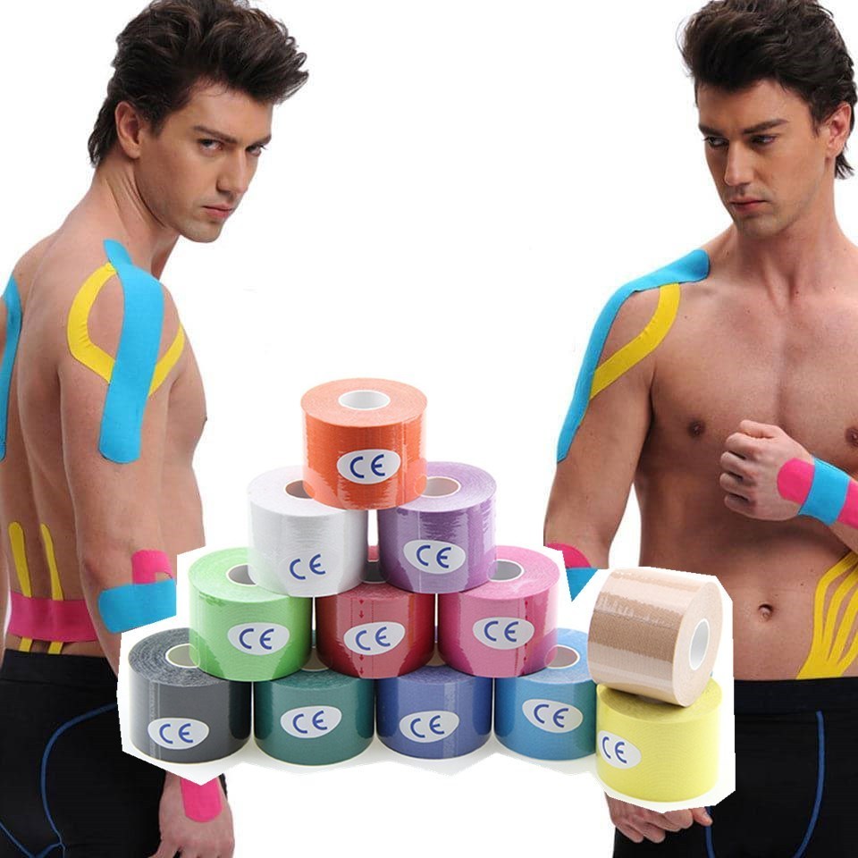 Free Samples k tape Waterproof Athletic Muscle Tapes Quality Cotton Sport Kinesiology Tape