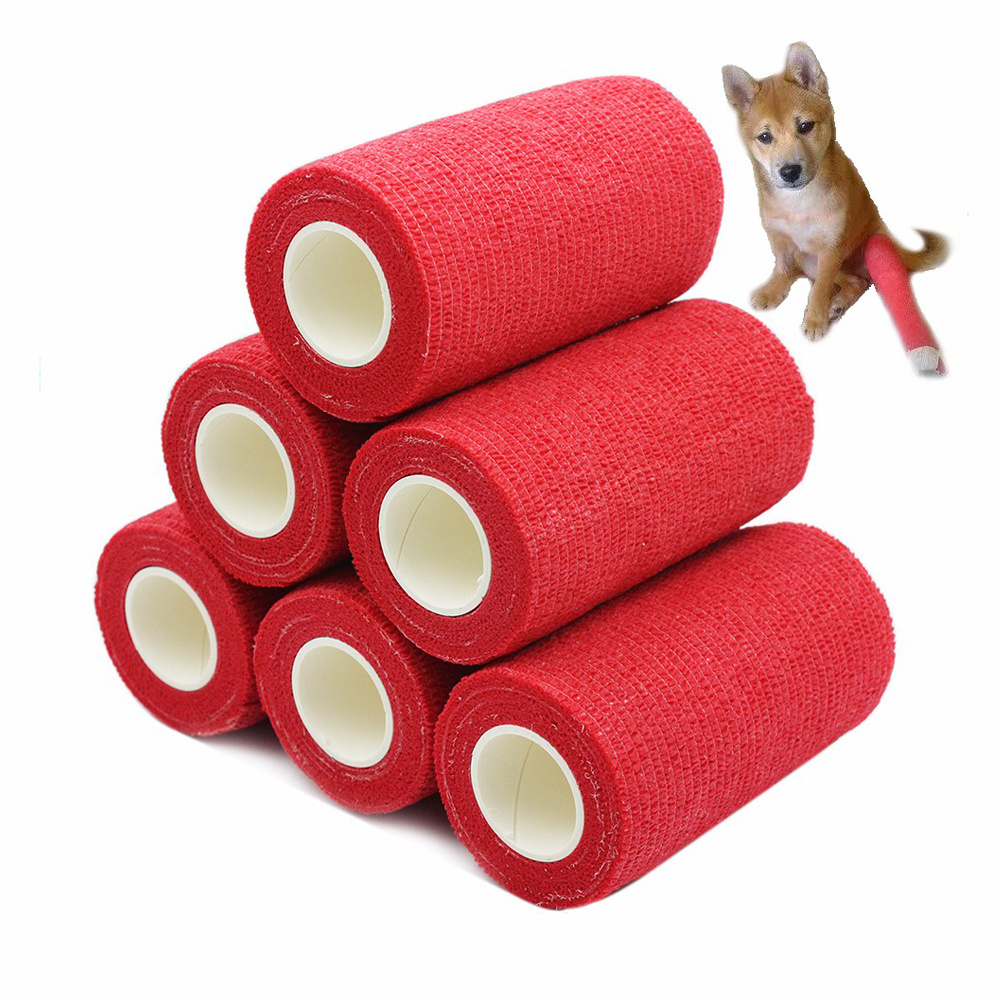 Cohesive Vet Wrap Bandage Wound Horse Patterned Cohesive Elastic Bandage