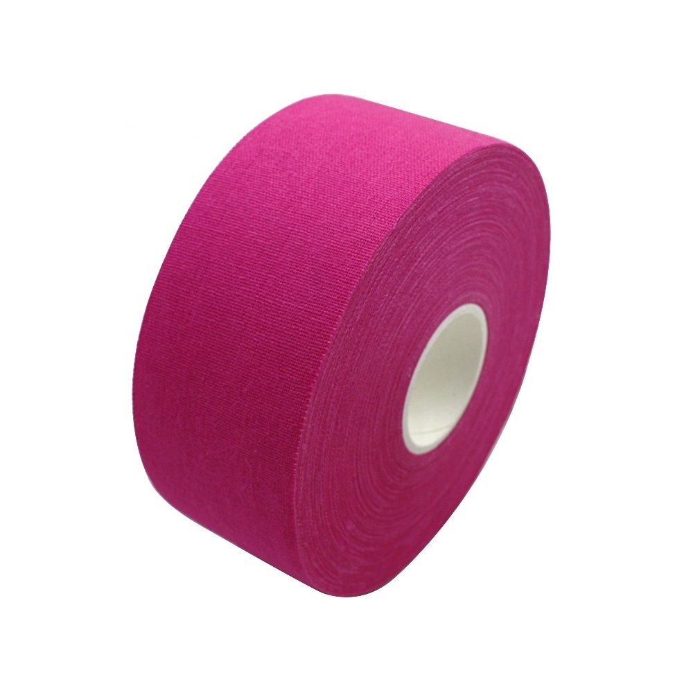 Pink Hockey Tape Custom Logo Cloth Adhesive Ice Field Hockey Stick Grip Tape