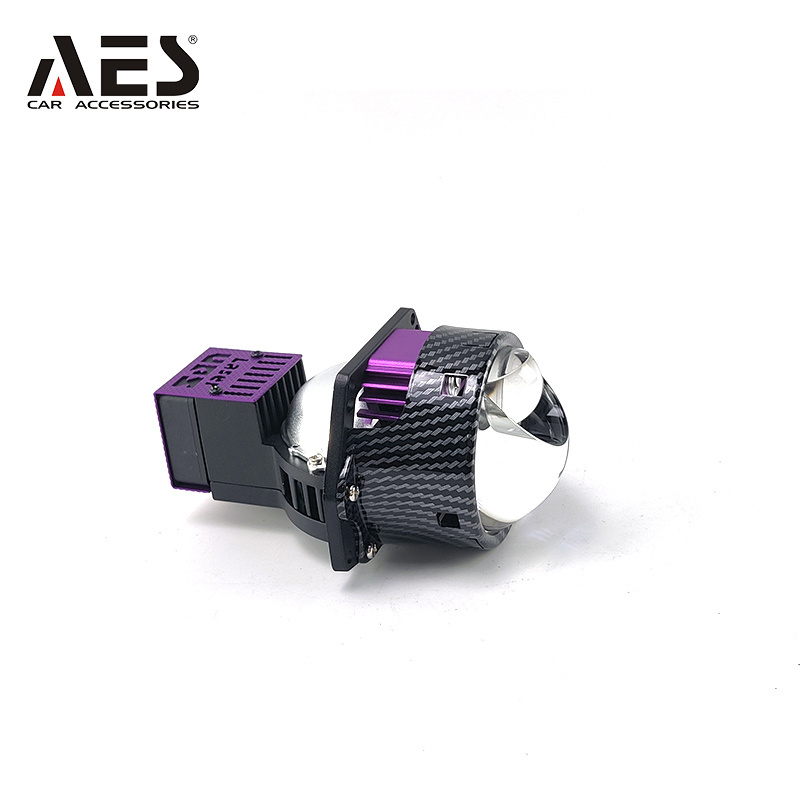 AES 3.0 inch 75W 5500k f1 Plus Bi LED Laser & Projector Lens for  Car Styling headlight newest fashion auto light