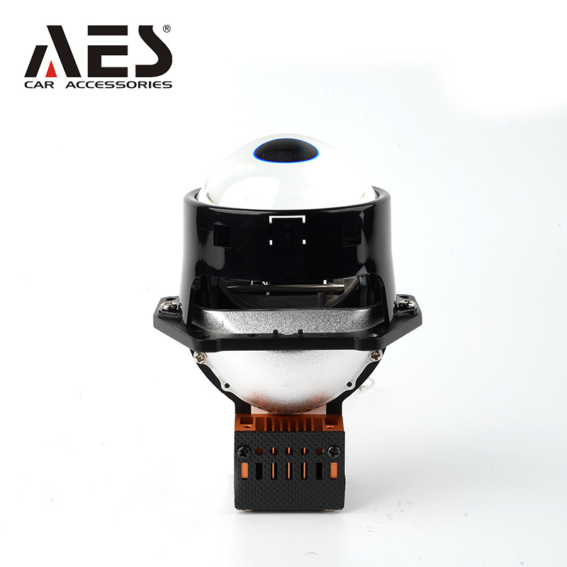 AES New Design TIR Technology  AS009 Bi LED Projector Lens Super Bright LED Headlight Projector for Auto Lighting System