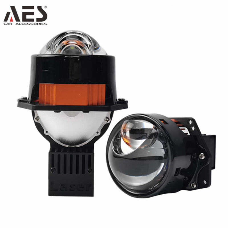 AES laser led F1 Pro  High performance Bi-led Projector laser  Lens for 3.0 Inch vehicle headlights