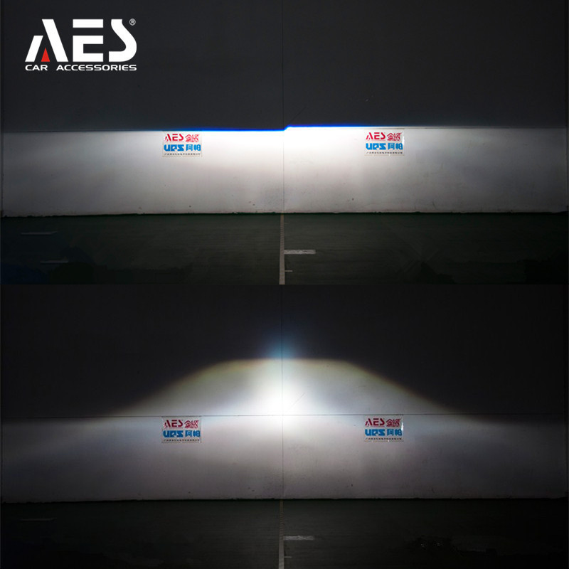 AES Bi-Xenon Projector Lens Hi/Lo Beam  Xenon HID  Projector Lens for Hella5 B1 Blue Lens car accessories l